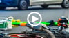  17-Jähriger Motorradfahrer wird bei einem Verkehrsunfall auf der B181 bei Zöschen schwer verletzt.