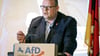 AfD-Politiker Schledde wertet die Aussetzung der Einstufung seiner Partei als rechtsextremistisch als Erfolg. (Archivbild)