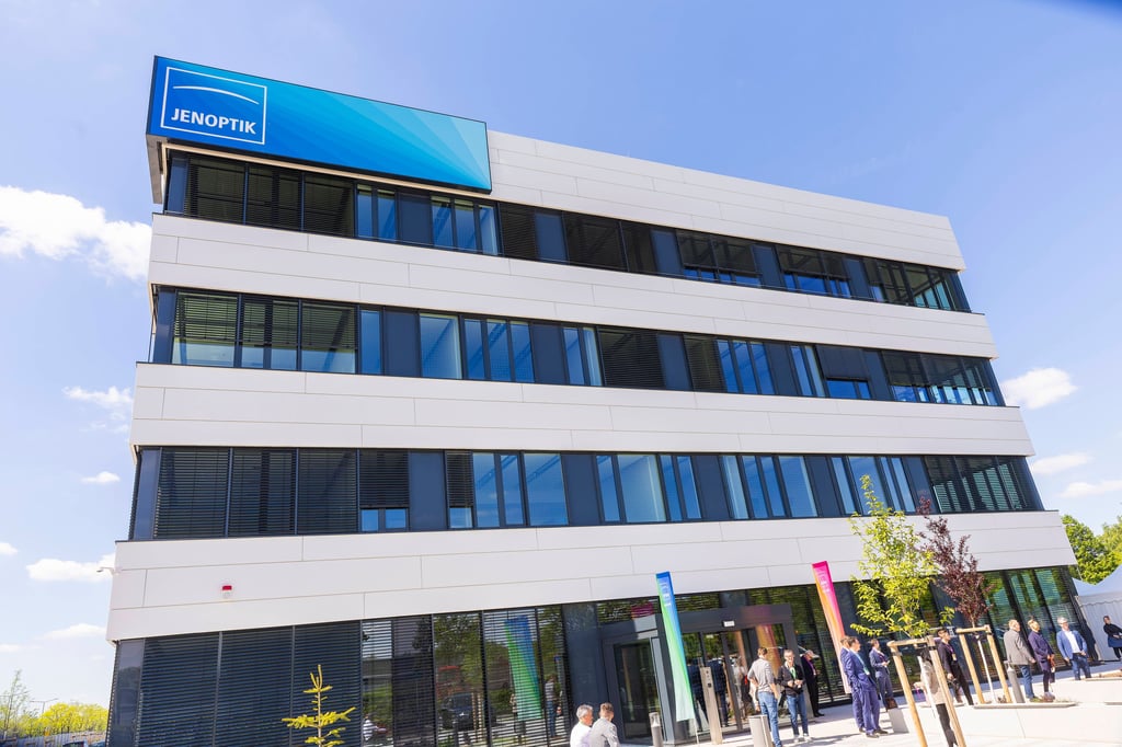 Die neue Jenoptik-Fabrik in Dresden.