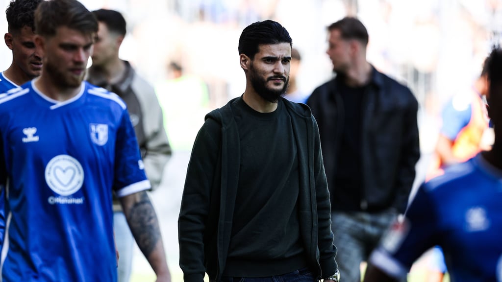 Mo El Hankouri war wegen einer Verletzung seit Wochen nur Zuschauer beim 1. FC Magdeburg. Dem Spiel seines Teams fehlt der "Zehner" sichtlich.