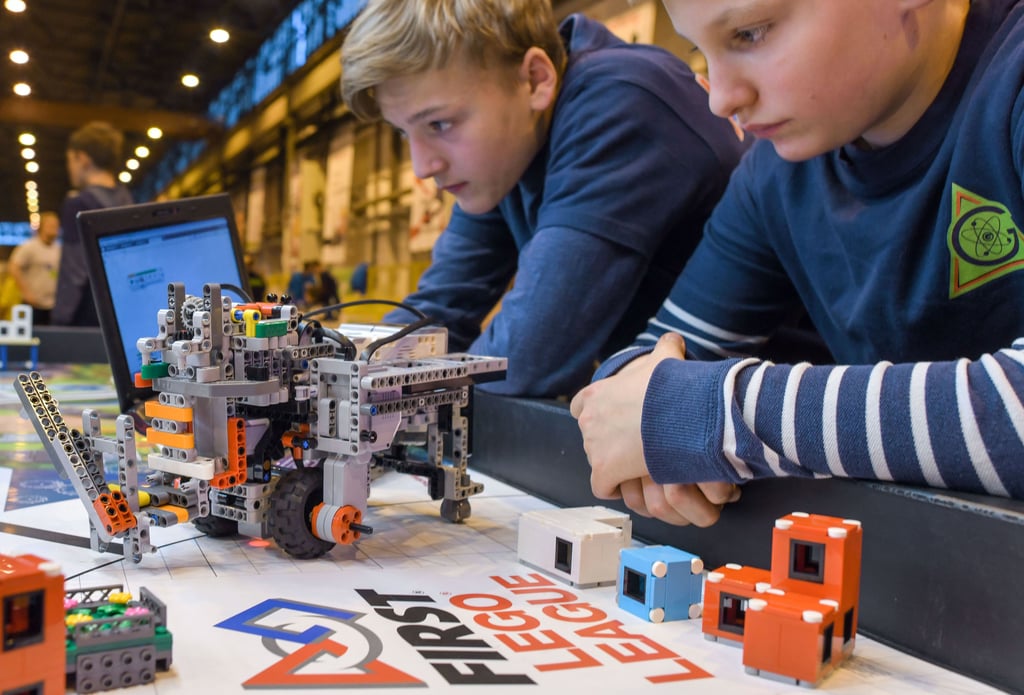 Der Regionalwettbewerb der First Lego League wird spannend.