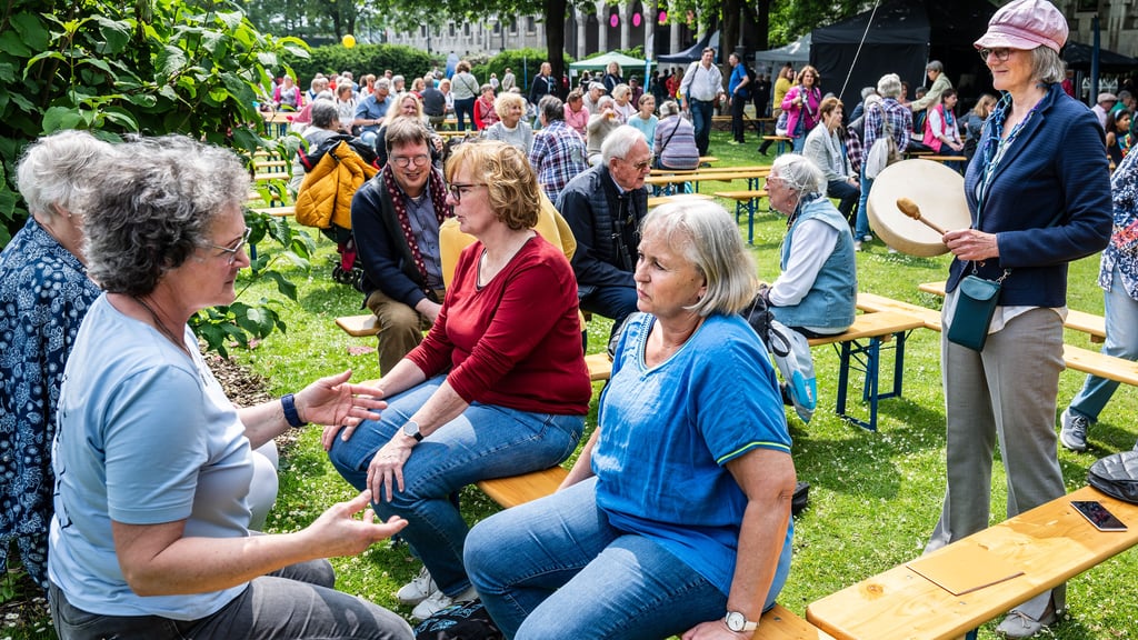 In vielen Ort in Sachsen-Anhalt finden traditionell Pfingstfeste statt.