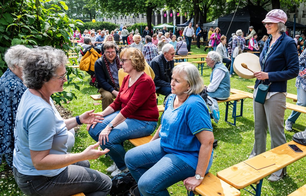 In vielen Ort in Sachsen-Anhalt finden traditionell Pfingstfeste statt.