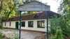Blick auf das ehemalige Parkrestaurant auf dem Weißenfelser Klemmberg