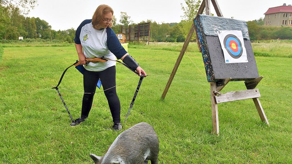 Tierziele im Visier: 3D-Bogenschießen im Bördeland.