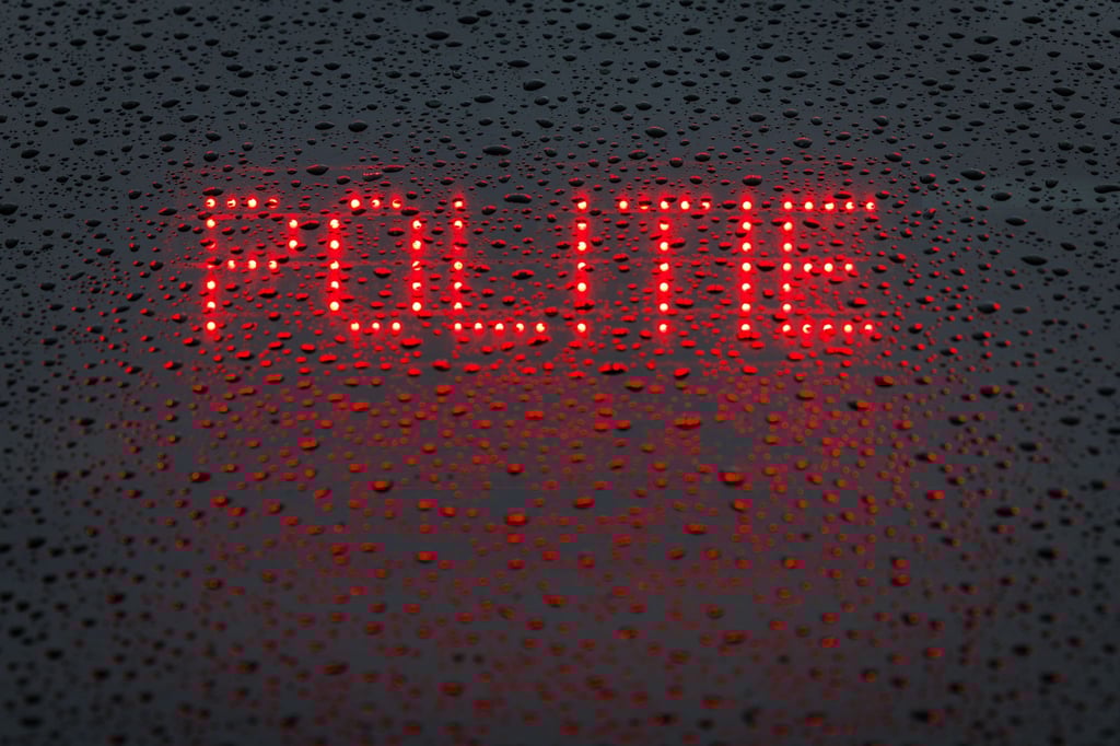 Das niederländische Wort für Polizei lautet „Politie“. (Symbolbild)