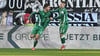 Ein seltenes Bild! Andre Silva jubelt nach einem Treffer für Werder.