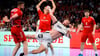 DHB-Kapitän Johannes Golla hat deutliche Kritik an der Leistung beim 32:32 in der Schweiz geübt.