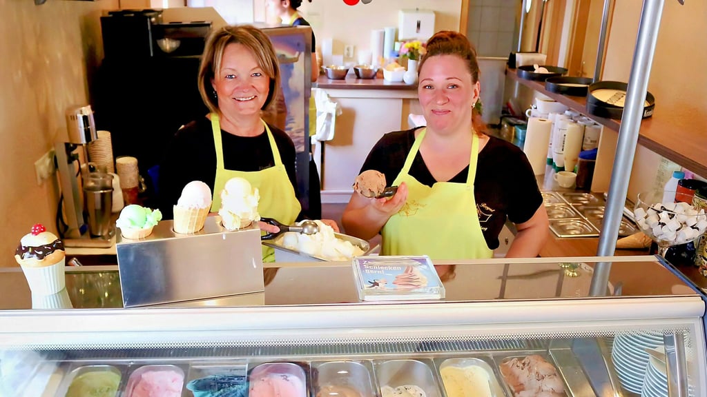 Im Eiscafé von Sven Piesche werden bei der Qualität, aber auch in Sachen Freundlichkeit keine Kompromisse gemacht.