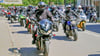  Die Ausfahrt der Biker wird wieder der Höhepunkt des Zeitzer Bikertreffens.  