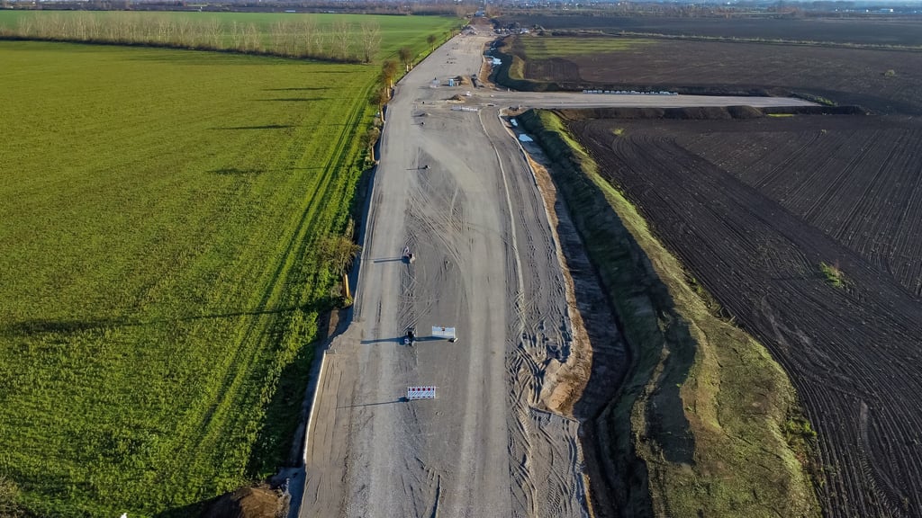 So sah die Baustelle noch bis vor kurzem aus. Inzwischen ist viel passiert.