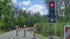 Die B 81 in Richtung Hasselfelde ist kurz hinter der Harzköhlerei aktuell halbseitig gesperrt.