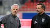 Trainer Mark Zimmermann (l.) und Sportchef Daniel Meyer erhoffen sich von den Zugängen mehr Torgefahr.