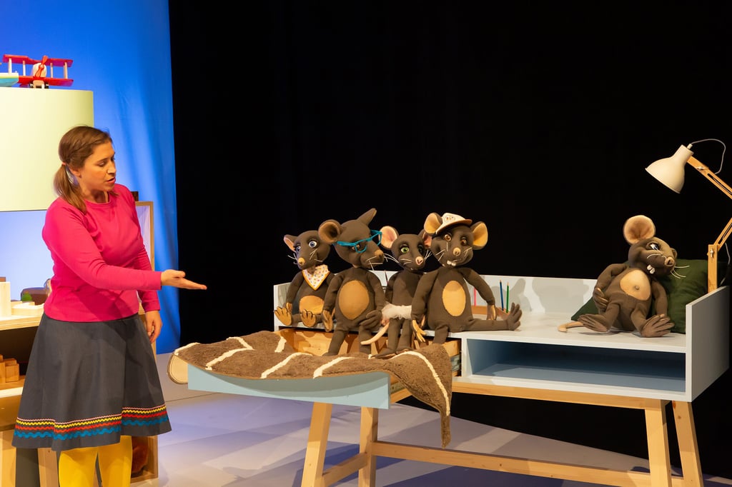 Das Figurentheater "Frederick" ist wieder zurück im Alten Theater.