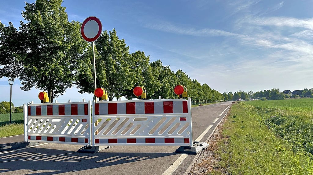 Baustelle teilt Alt- und Neukönigsborn.