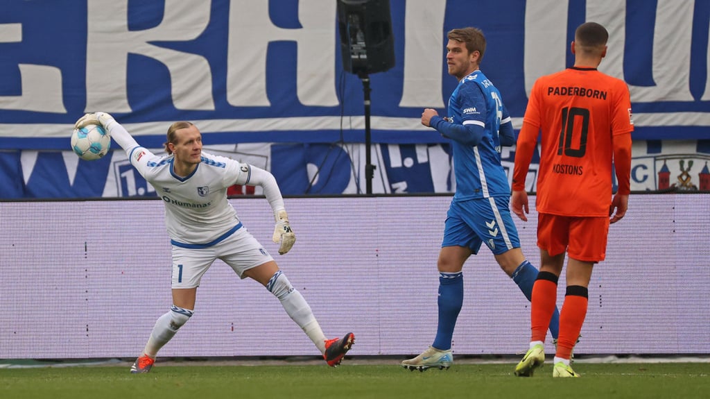 Der FCM um Keeper Dominik Reimann und Marcus Mathisen will erstmalig seit dem Aufstieg Paderborn besiegen.