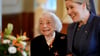 Margot Friedländer und Franziska Giffey. (Foto Archiv)