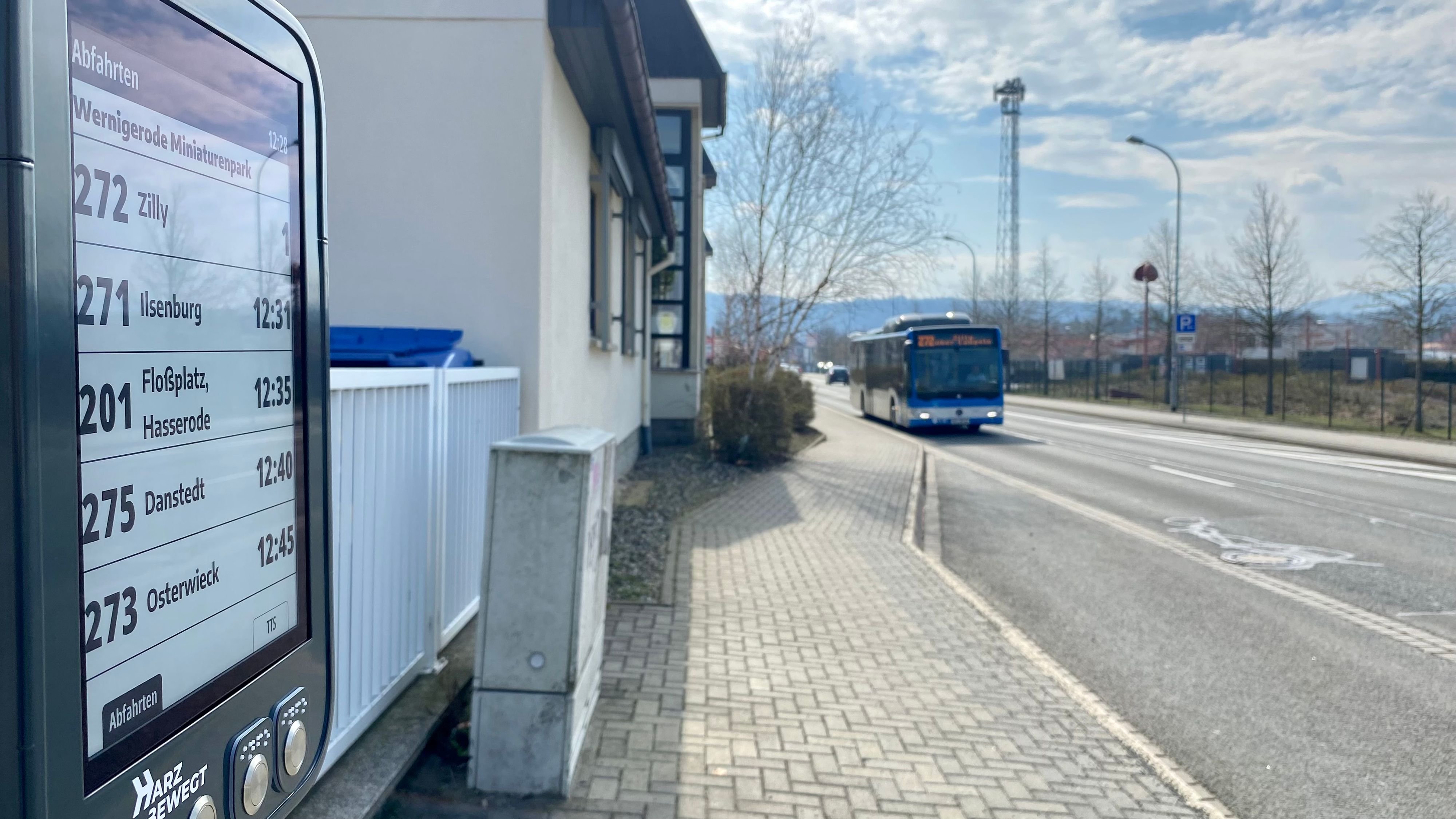 Nahverkehr im Harz: Halberstadt: Künftig Informationen in Echtzeit für Straßenbahn- und Busnutzer