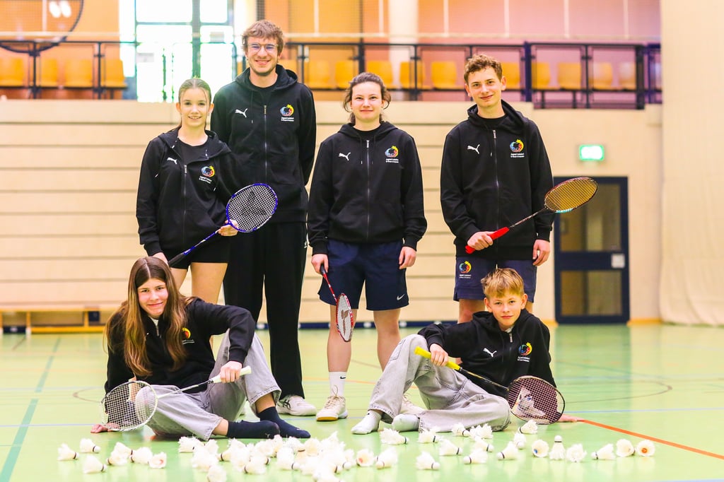 Das Badminton-Team vom Herdergymnasium Merseburg fährt zum Bundesfinale „Jugend trainiert für Olympia“.