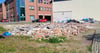 Diese Ausmaße hatte der Bauschutt zwischen der Halberstädter Straße und der Lindenstraße Ende April 2025