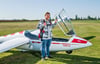Der 24-jährige Max Wäldrich aus Herrengosserstedt  ist Flugbetriebsleiter im Haus der Luftsportjugend, Fluglehrer und Ausbilder.   