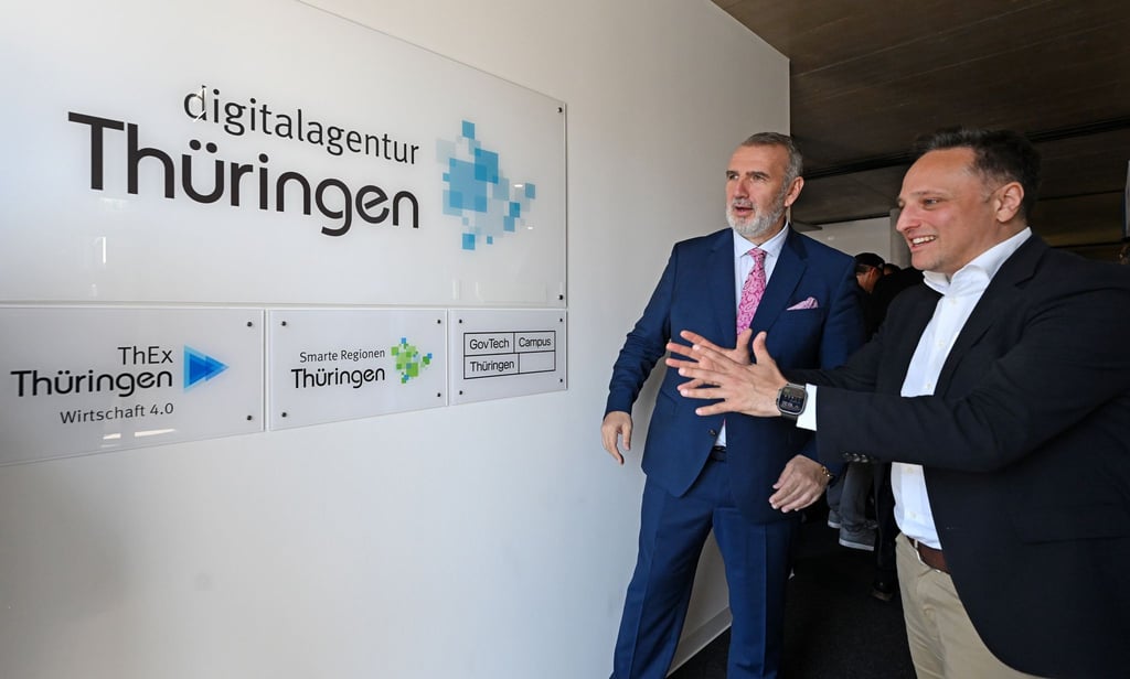 Die Landesregierung will Fortschritte bei der Digitalisierung in Thüringen.