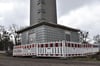 Das Toilettenhaus am Albinmüller-Turm in Magdeburg. Die Anlage kommt vorerst nicht nach Reform. 
