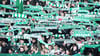 Werder-Fans beim Spiel gegen Eintracht Frankfurt.