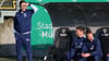 Hertha-Coach Stefan Leitl hatte wenig Grund zur Freude.