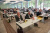 Der Stadtrat Dessau-Roßlau bei seiner Sitzung im Saal der Stadtwerke