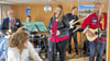 Die Band „Schmerzlos“ während eines Auftritts bei den Feierlichkeiten zu 30 Jahre Rotary Club Jerichower Land vor zwei Jahren.  