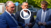  Ministerpräsident Reiner Haseloff, Dieter Macke,  Betriebsratsvorsitzende von Dow, und Wirtschaftsminister Sven Schulze (v.l.) im MZ-Gespräch