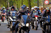 Viele Biker nahmen an der Ausfahrt teil. Unter anderem führte sie durch die August-Bebel-Straße in Zeitz.