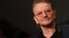 Die getönte Brille ist sein Markenzeichen: Bono wird 65 Jahre alt. (Archivbild)