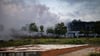 Bei einem Feuer in einer Lagerhalle in Spanien für Chlor ist eine giftige Wolke freigesetzt worden.