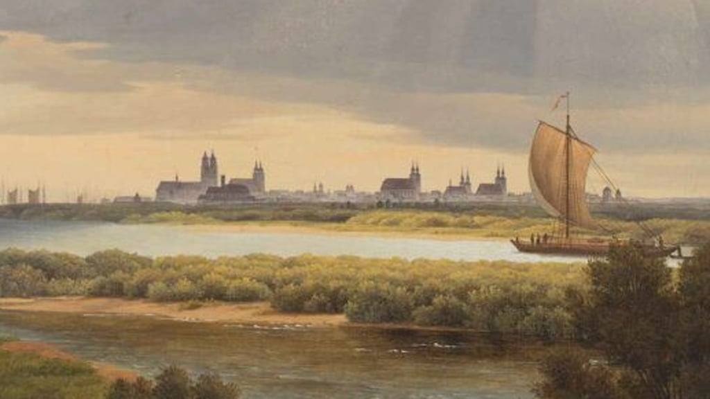 Auch dieses Bild von Carl Hasenflug wird in Magdeburg gezeigt.