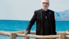 Karl Lagerfeld bei einem seiner letzten Auftritte - im Oktober 2018 im Pariser Grand Palais bei der Präsentation einer Chanel-Modekollektion.