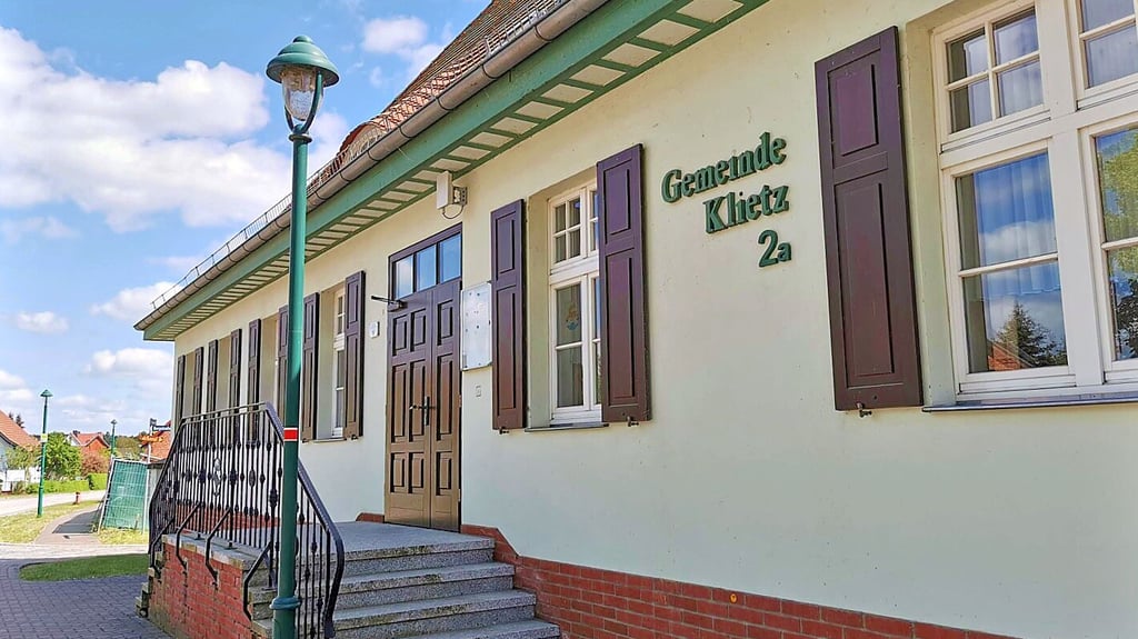 Sitz der Gemeindeverwaltung in Klietz.