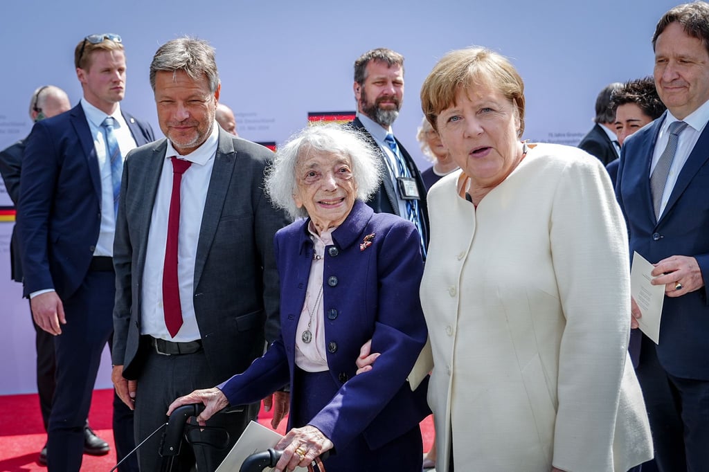 Die Altkanzlerin erinnert an Margot Friedländers Mahnung: „Seid Menschen“. (Archivbild)