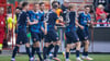 Rund um das Bundesligaspiel kam es zu einem Polizeieinsatz.