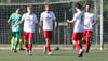 Angus Wilhelm Niemann, Jamil Pepito Zander, Oskar Steinke, Lasse Schlotter (v. l.) blieben mit dem SV Arminia zum vierten Mal in Serie zu Hause ungeschlagen.