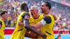 Jubel beim BVB gegen Bayer Leverkusen.