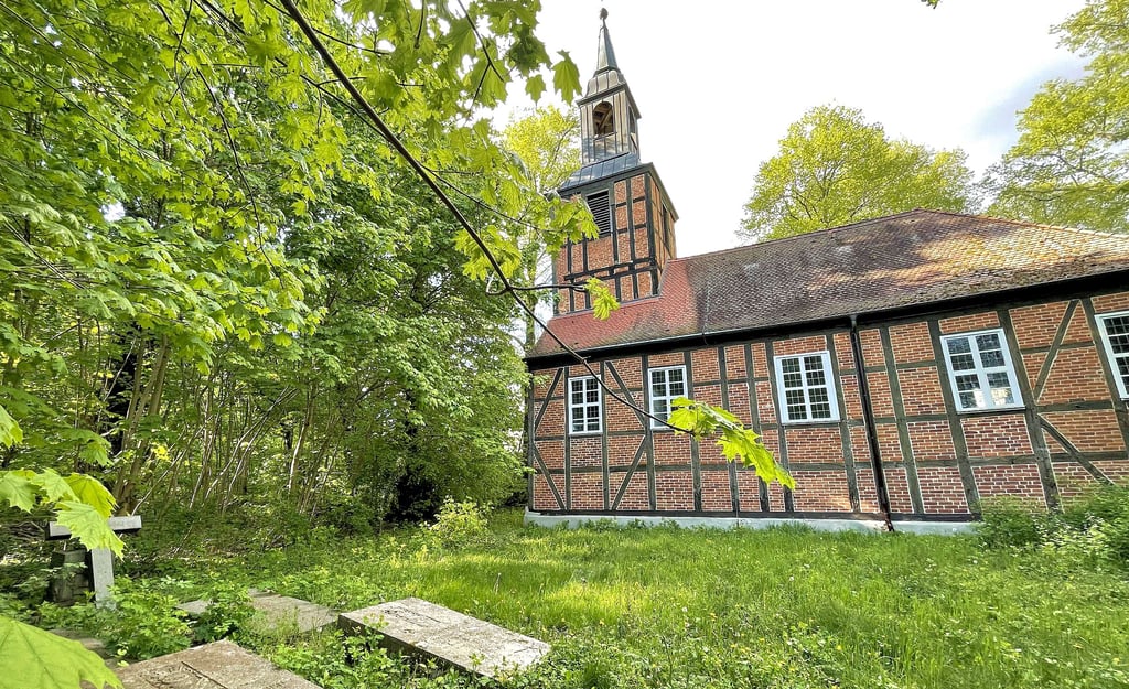Das Gotteshaus in Scharteucke ist ein verstecktes Kleinod, das vor gut 40 Jahren drohte einzufallen.