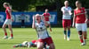 Hamburgs Sarah Stöckmann im Spiel gegen den SC Freiburg II.