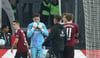 War sichtlich frustiert ob seines Fehlers: Nürnberg-Keeper Michal Kukucka.