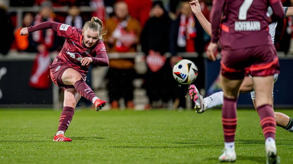 Vanessa Fudalla trifft beim 4:1-Sieg gegen Potsdam.