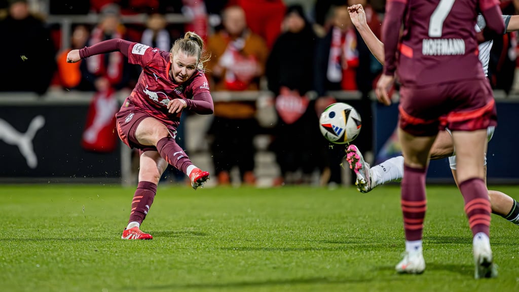 Vanessa Fudalla trifft beim 4:1-Sieg gegen Potsdam.