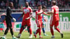 Bleibt Berk Inaler (2.v.r.) beim HFC?