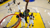 Minnesotas Anthony Edwards (M) trumpfte gegen Golden State vor allem nach der Pause auf.