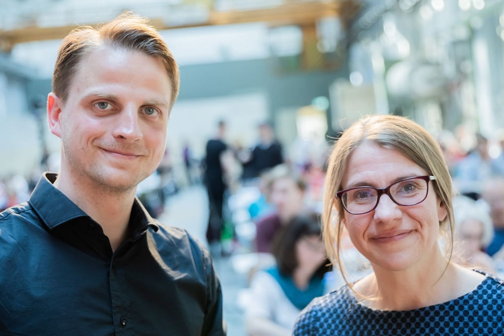 Maximilian Schirmer will Linke-Landesvorsitzender bleiben, Franziska Brychcy nicht (Archivbild).